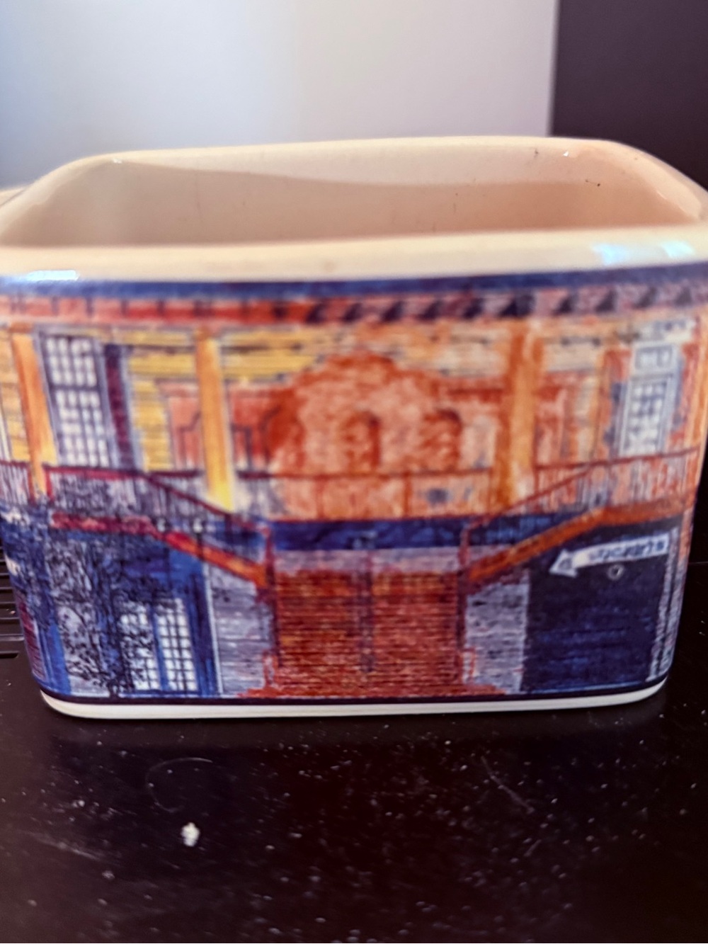 House of Blues Ceramic Container- - Picture 5 of 6